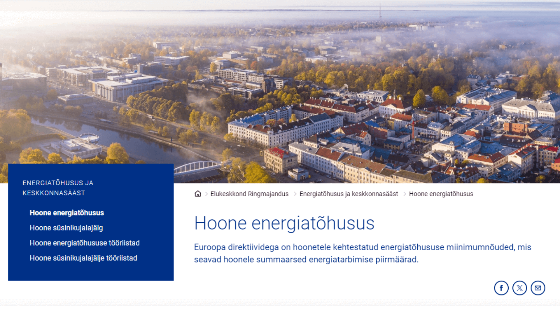 Energiatõhususe infonurk